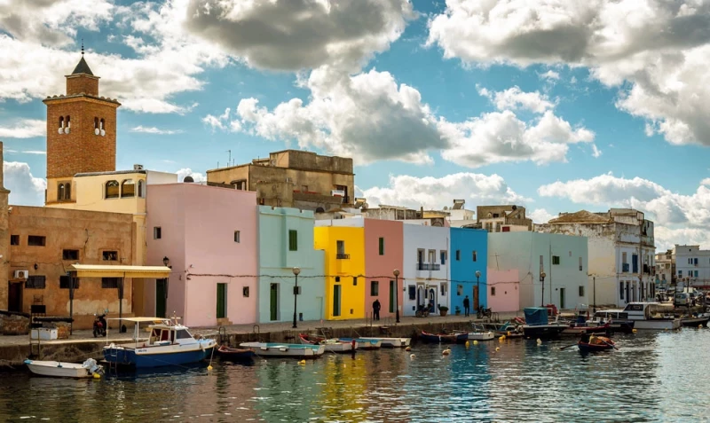Le Vieux Port, Bizerte, Tunisie