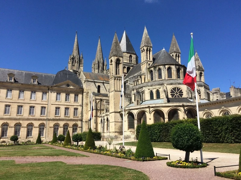 Les abbayes aux Dames et aux Hommes, La Normandie, France