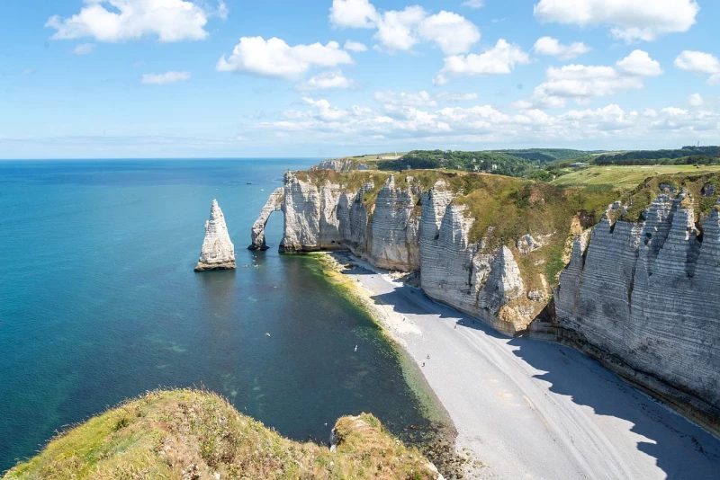 The cliffs of Étretat, Normandy, France