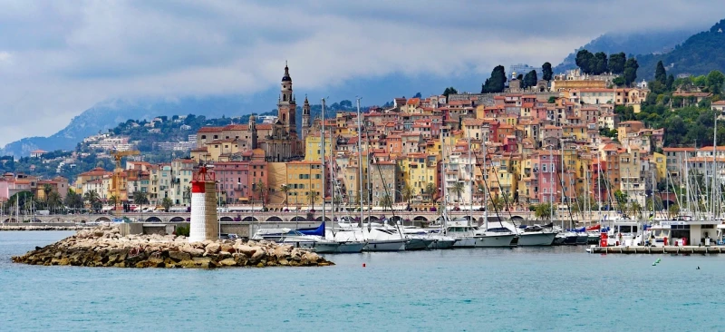 Menton, The French Riviera, France