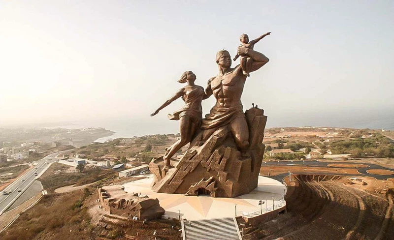 Monument de la Renaissance africaine, Dakar, Sénégal