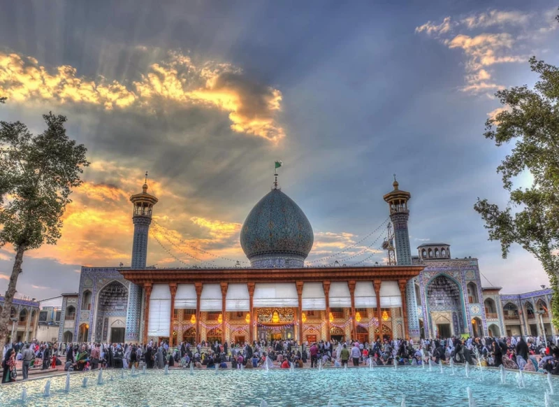 Mosquée Shah Cheragh, Shiraz, Iran