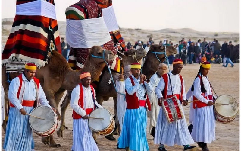 Participer aux festivals locaux, Le sud de la Tunisie, Tunisie