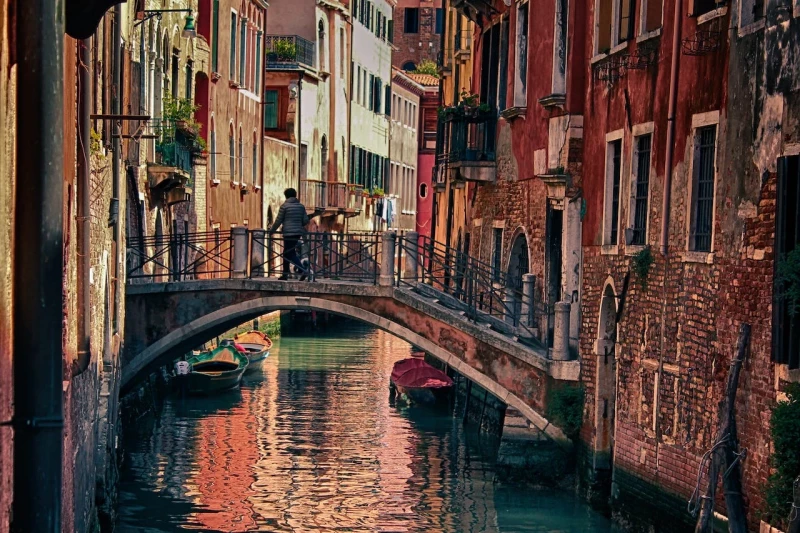 Perdez-vous dans les ruelles, Venise, Italie