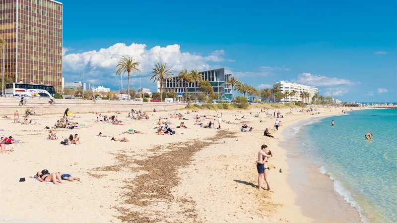Playa de Palma, Majorque, Espagne