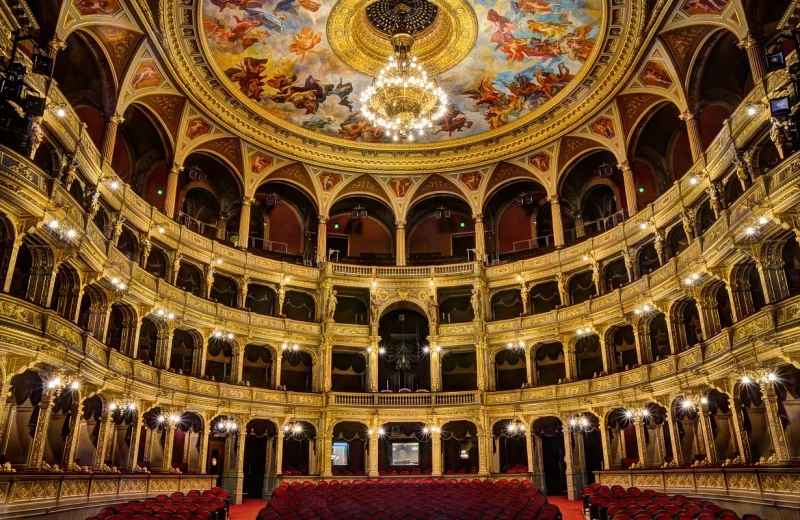 Profiter d'une représentation à l'Opéra d'État hongrois, Budapest, Hongrie