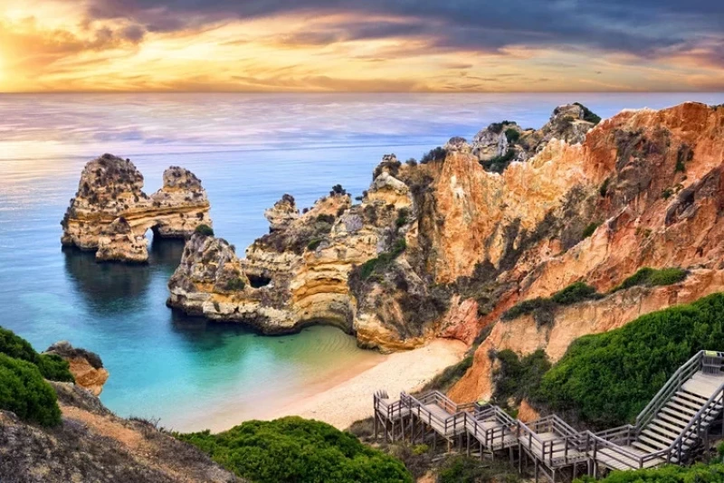 Profiter des plages, Algarve, Portugal