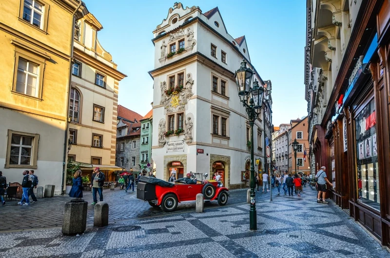 Promenez-vous dans la Vieille Ville (Staré Město), Prague, Tchéquie