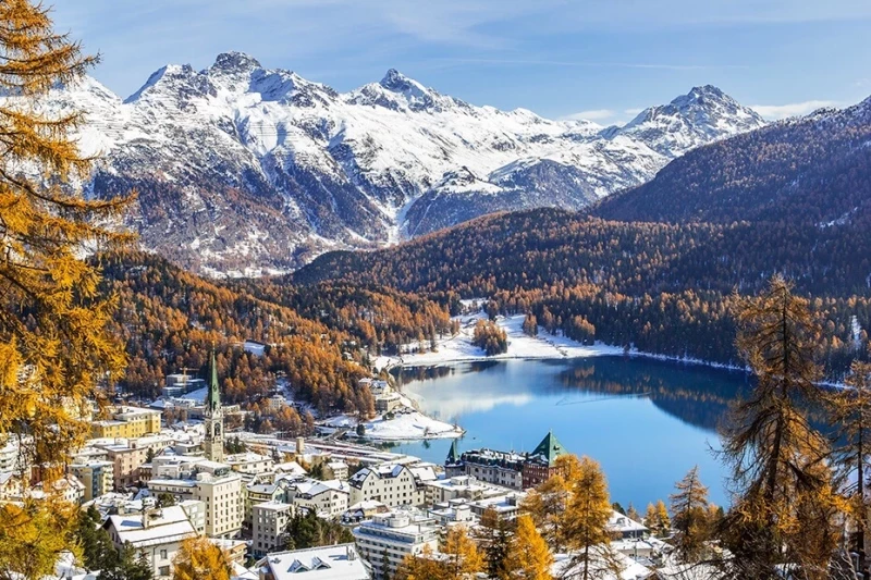 St. Moritz, The most beautiful villages in Switzerland, Switzerland