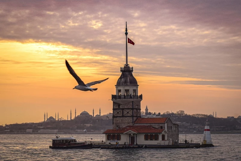 A cruise on the Bosphorus, Istanbul, Turkey