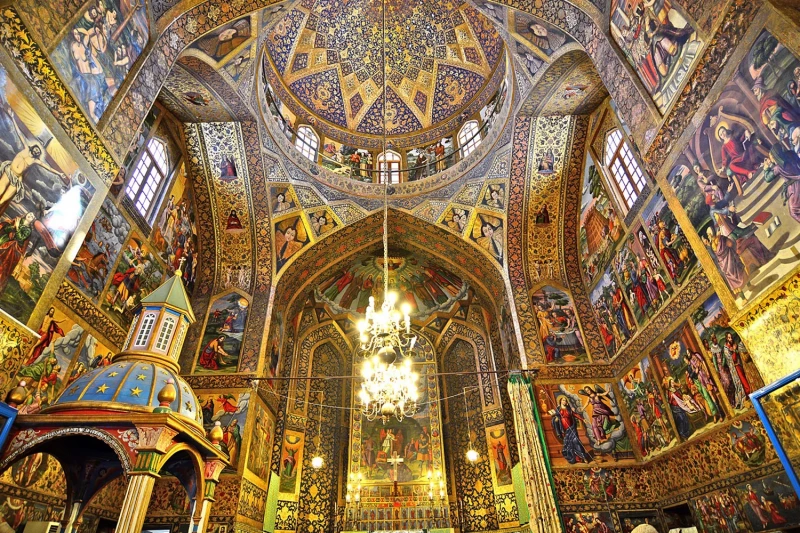Visiter la cathédrale Vank, Ispahan, Iran