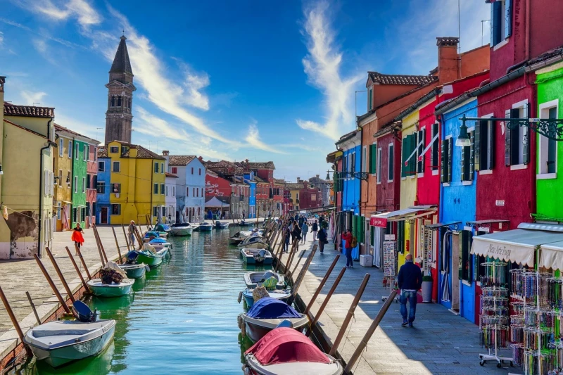 Visitez les îles de la lagune, Venise, Italie