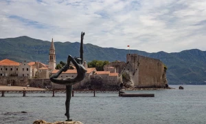 Statue of the Dancer of Budva, Budva, Montenegro