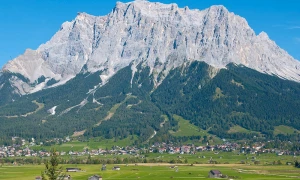 Zugspitze – highest peak in Germany (2,962 m), Bavaria, Germany