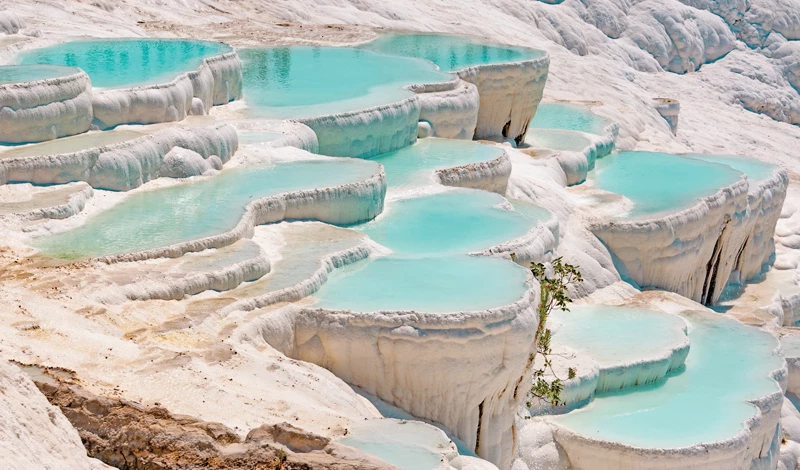 Take a day trip to Pamukkale and Hierapolis