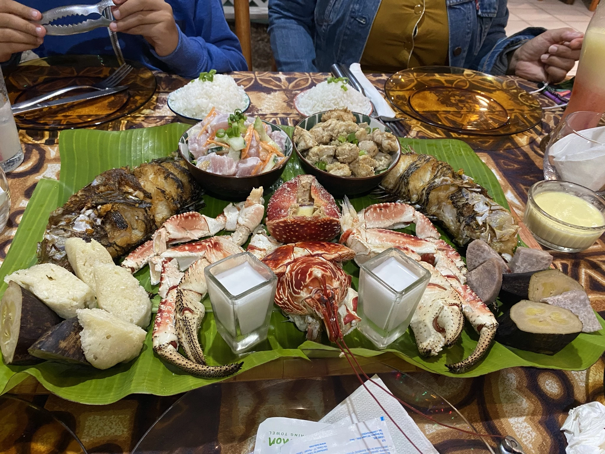 Taste delicious Polynesian cuisine
