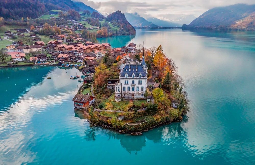 La promenade du lac de Brienz