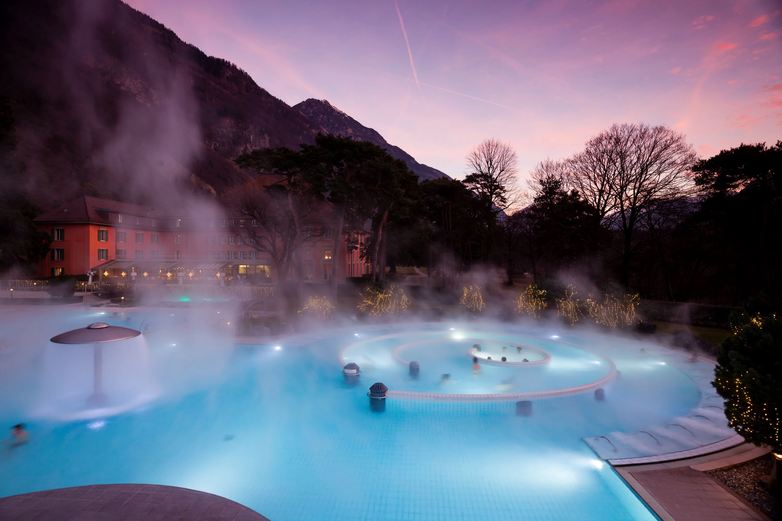 Les bains thermaux