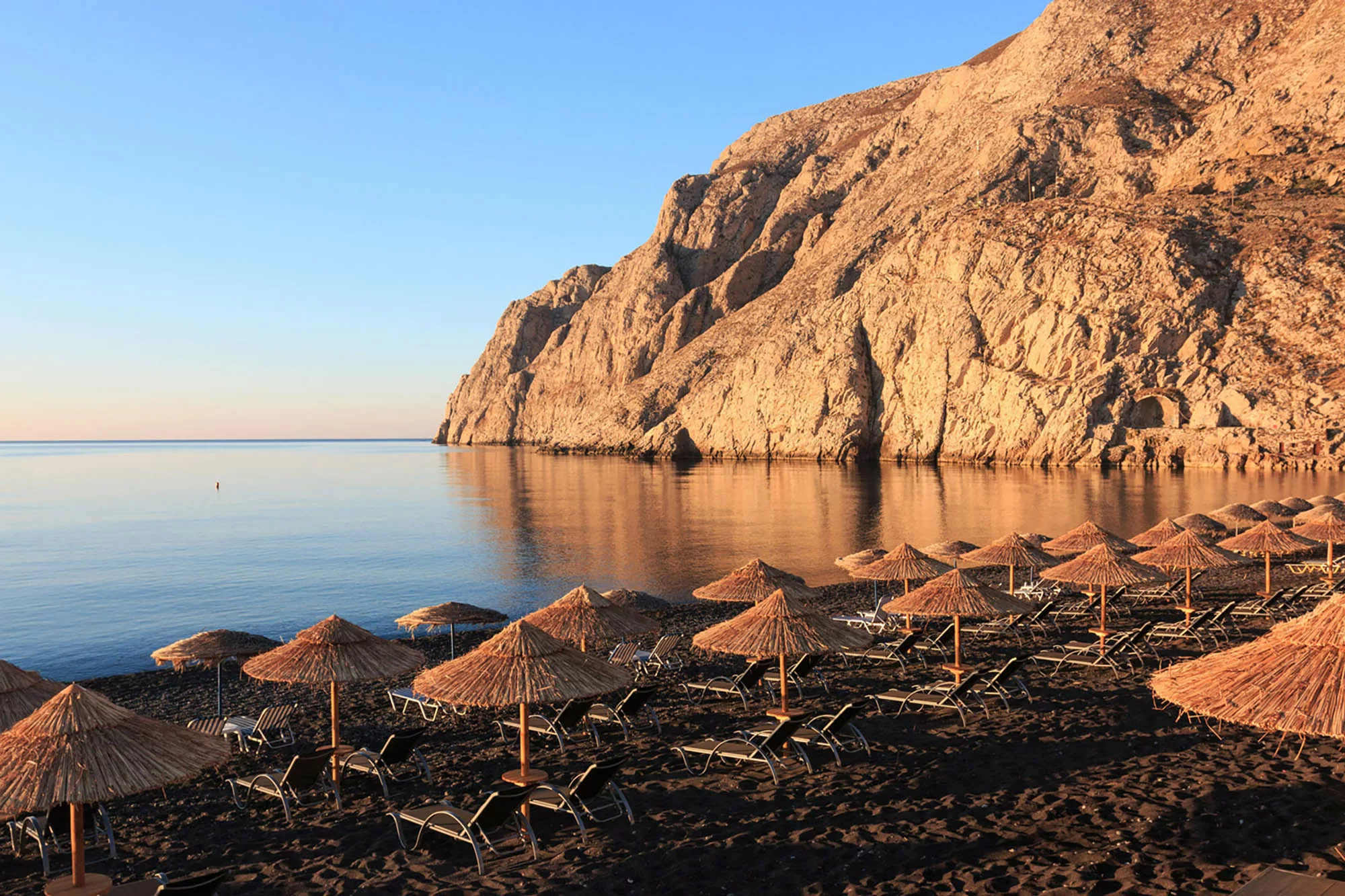 Plage de Kamari