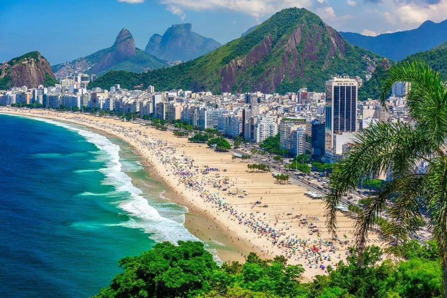 Copacabana and Ipanema beaches