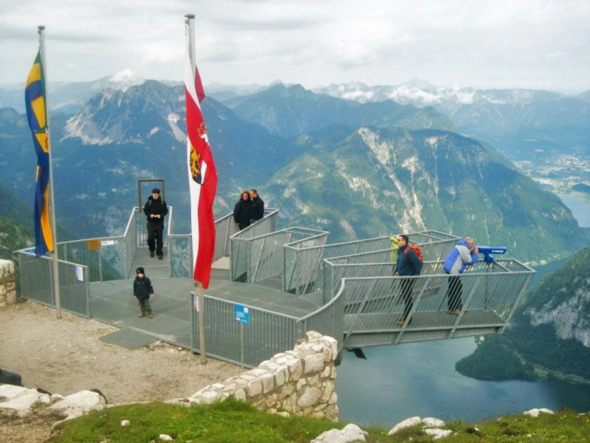 Plateforme de 5 Fingers (Dachstein Krippenstein)