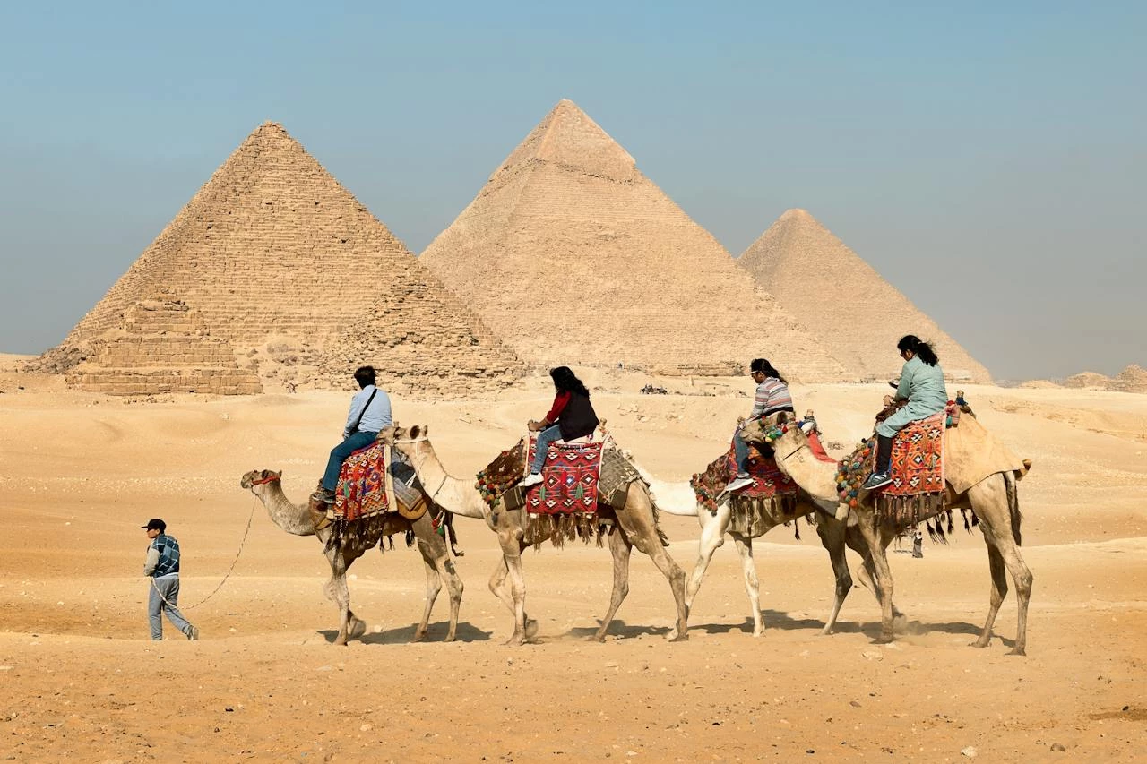 Visit the Pyramids of Giza