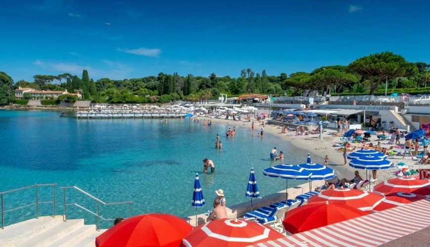 Plage de la Garoupe, Cap d'Antibes