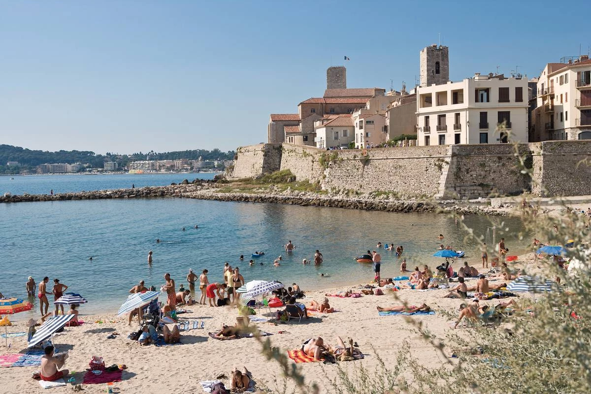 Plage de la Gravette, Antibes