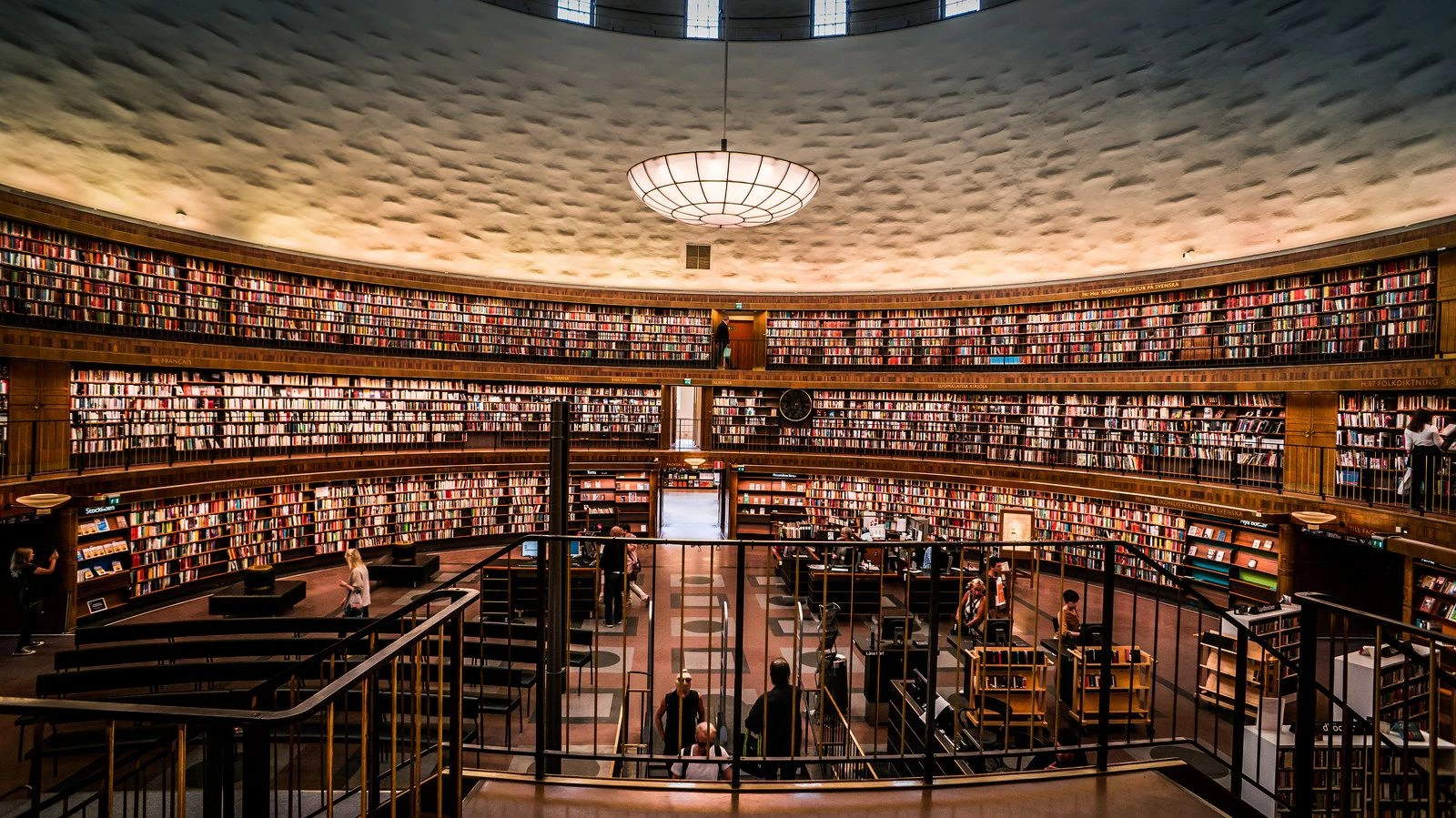 Bibliothèque publique de Stockholm (Stadsbiblioteket)