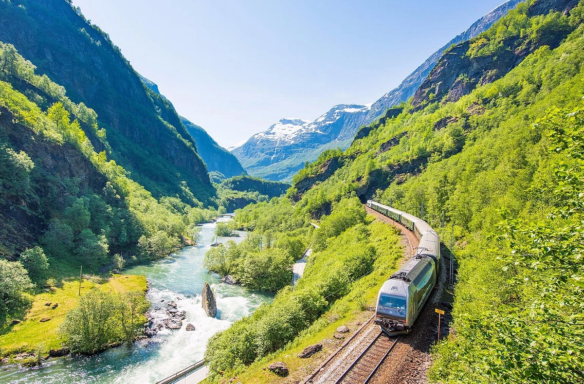 Le Flåm Railway (Norvège)