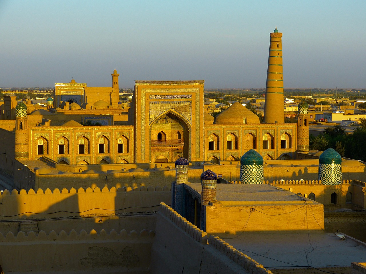 Itchan Kala, the Walled Old City of Khiva