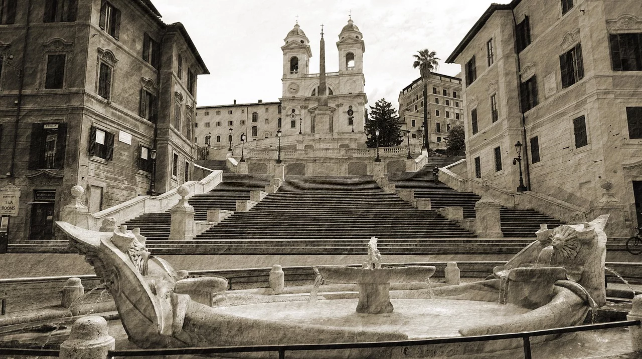 Piazza di Spagna and the Spanish Steps