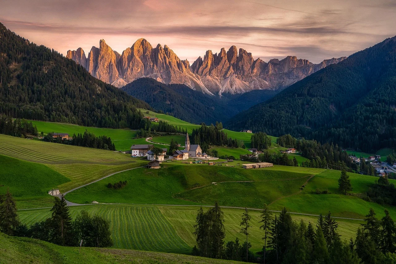 Val di Funes / église Santa Maddalena