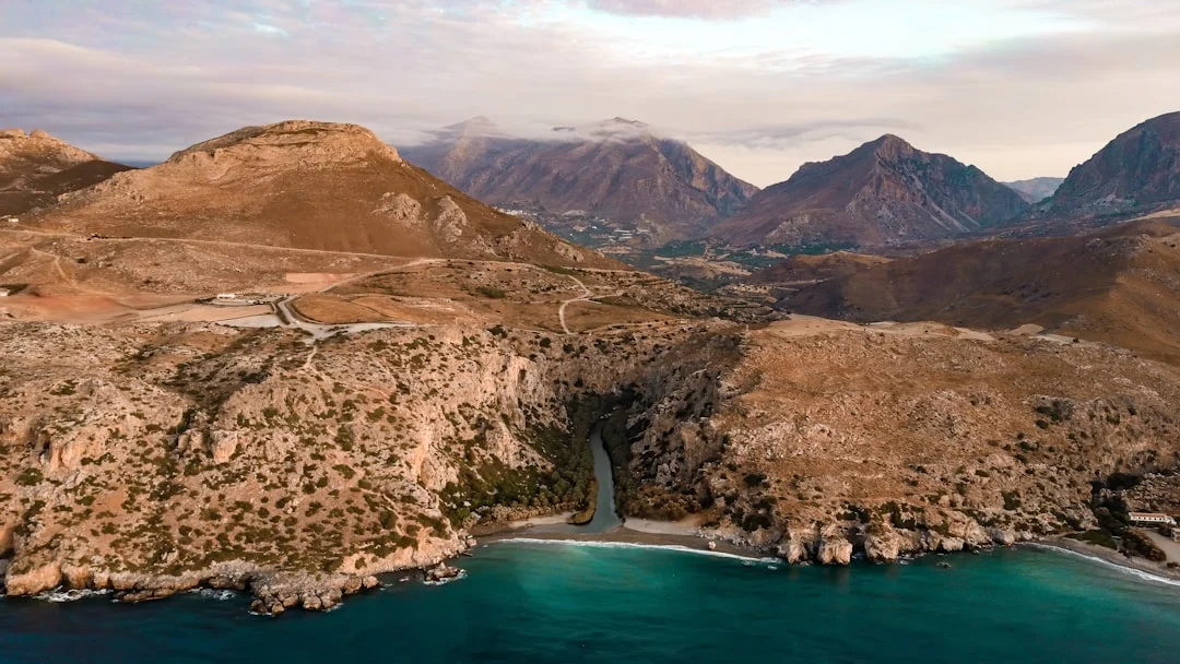 Monastère et plage de Preveli