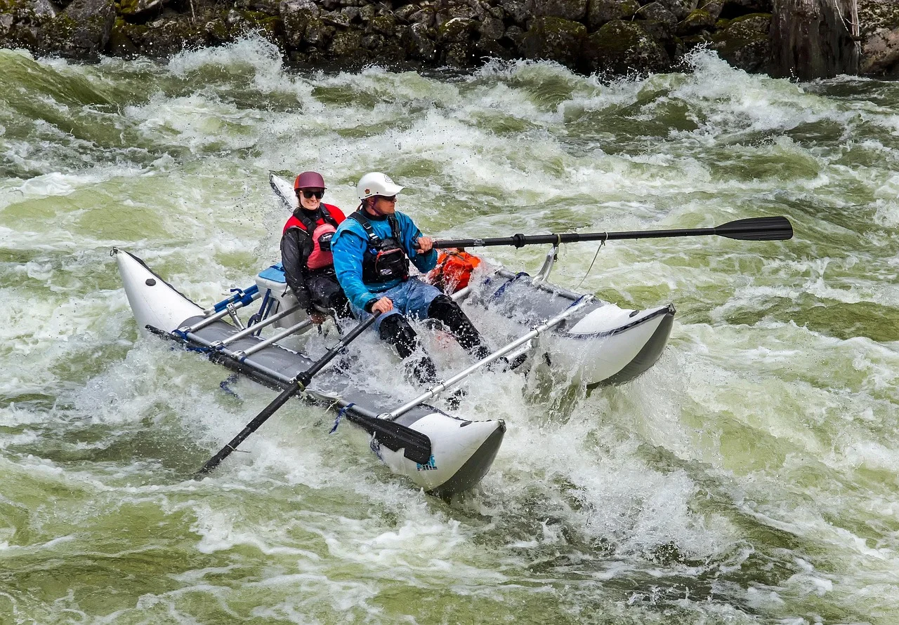 Rafting dans le canyon de l'Osumi