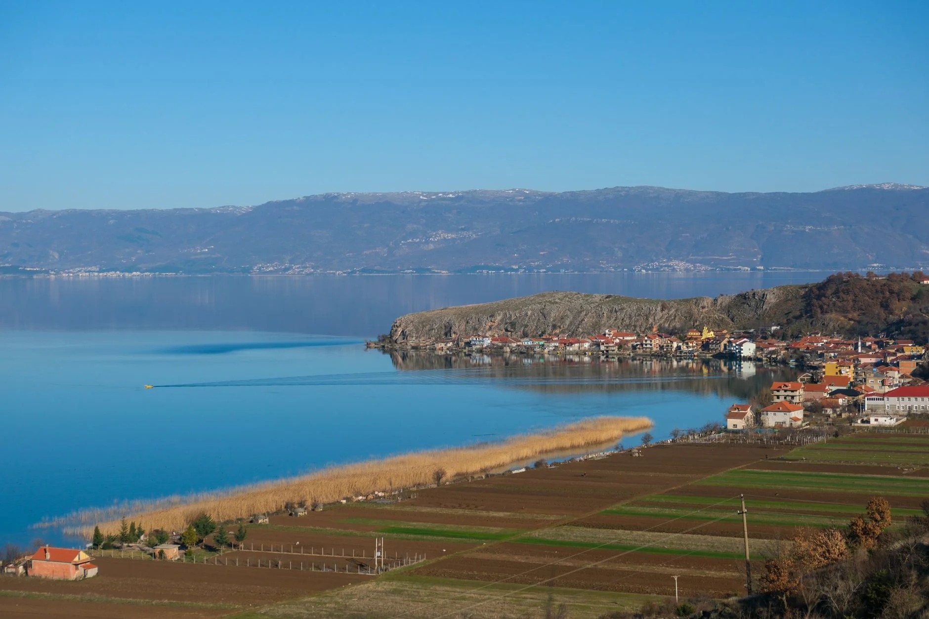 Village de Lin (lac d'Ohrid)