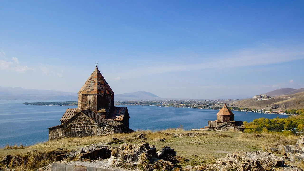 Lake Sevan and Sevanavank