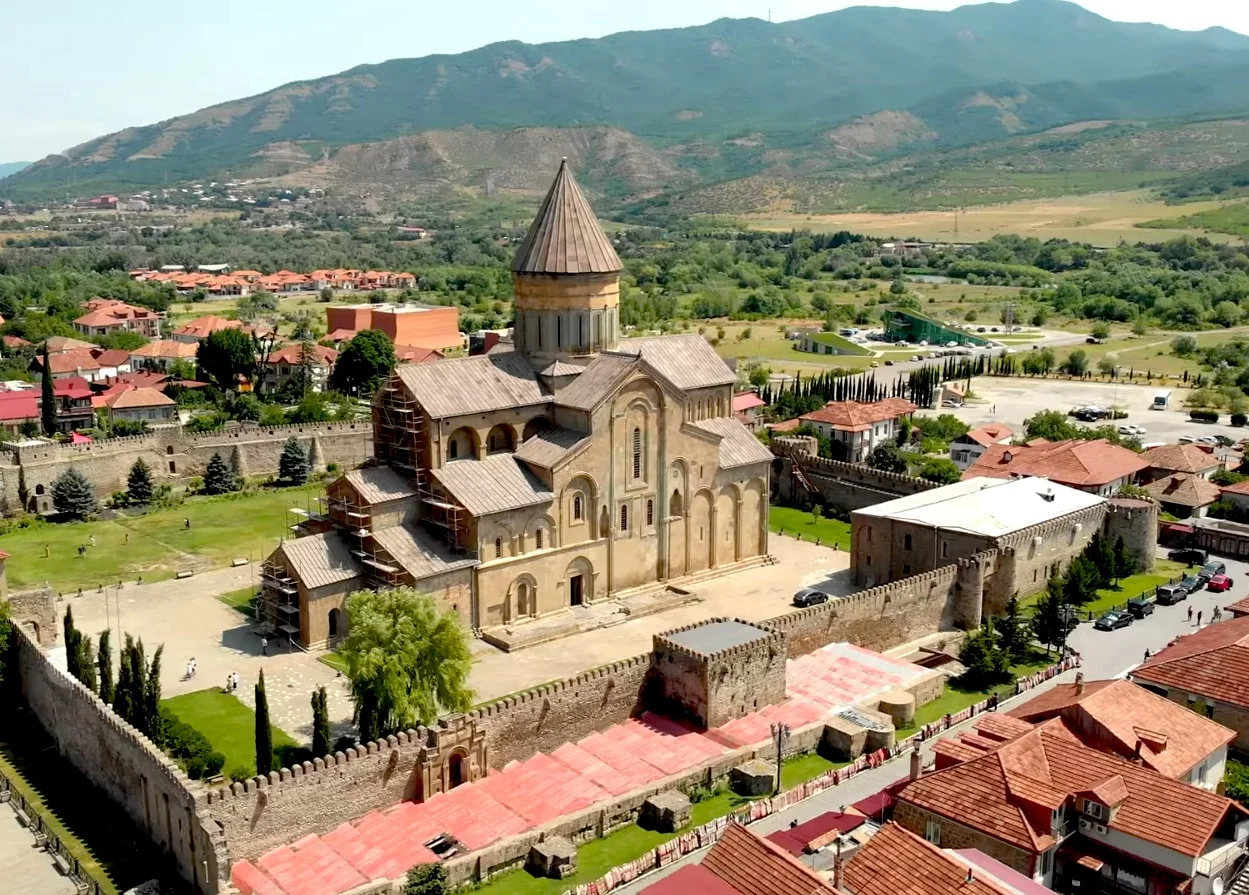 Mtskheta : Svetitskhoveli & monastère de Jvari (UNESCO)