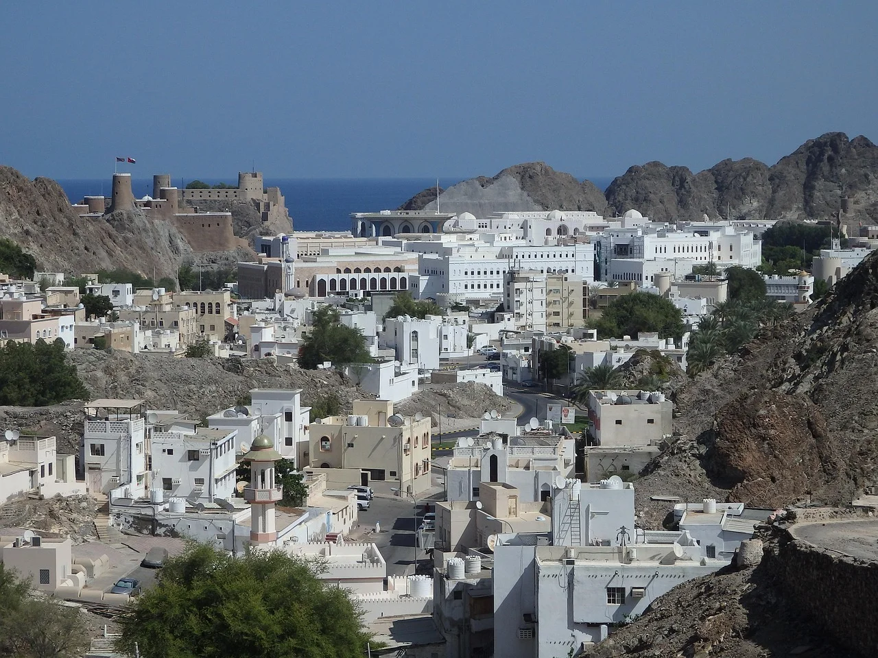 Souk de Mutrah & corniche de Mascate