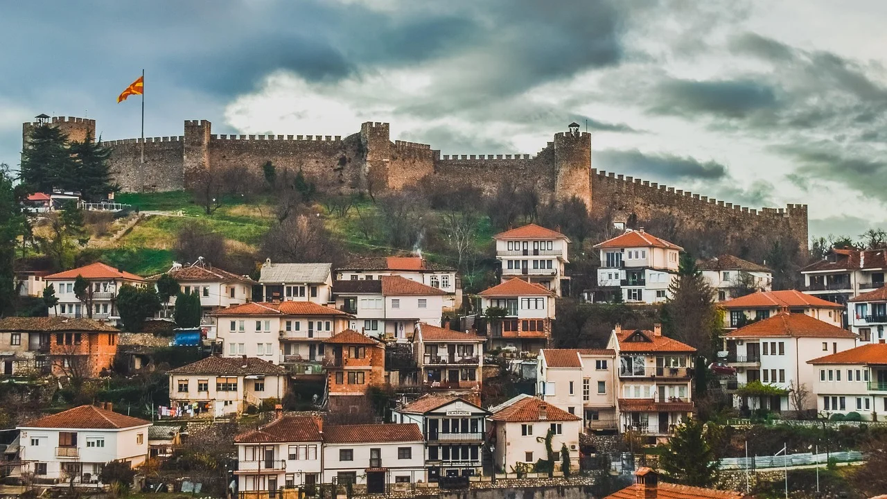 Ohrid vieille ville (Sainte-Sophie, théâtre antique, forteresse de Samuel)