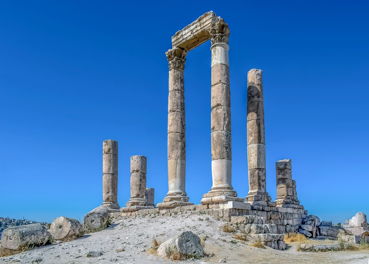 Citadelle et théâtre romain d'Amman