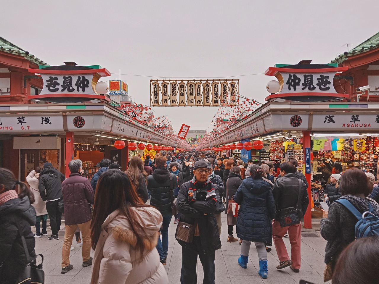 Senso-ji et Nakamise-dori