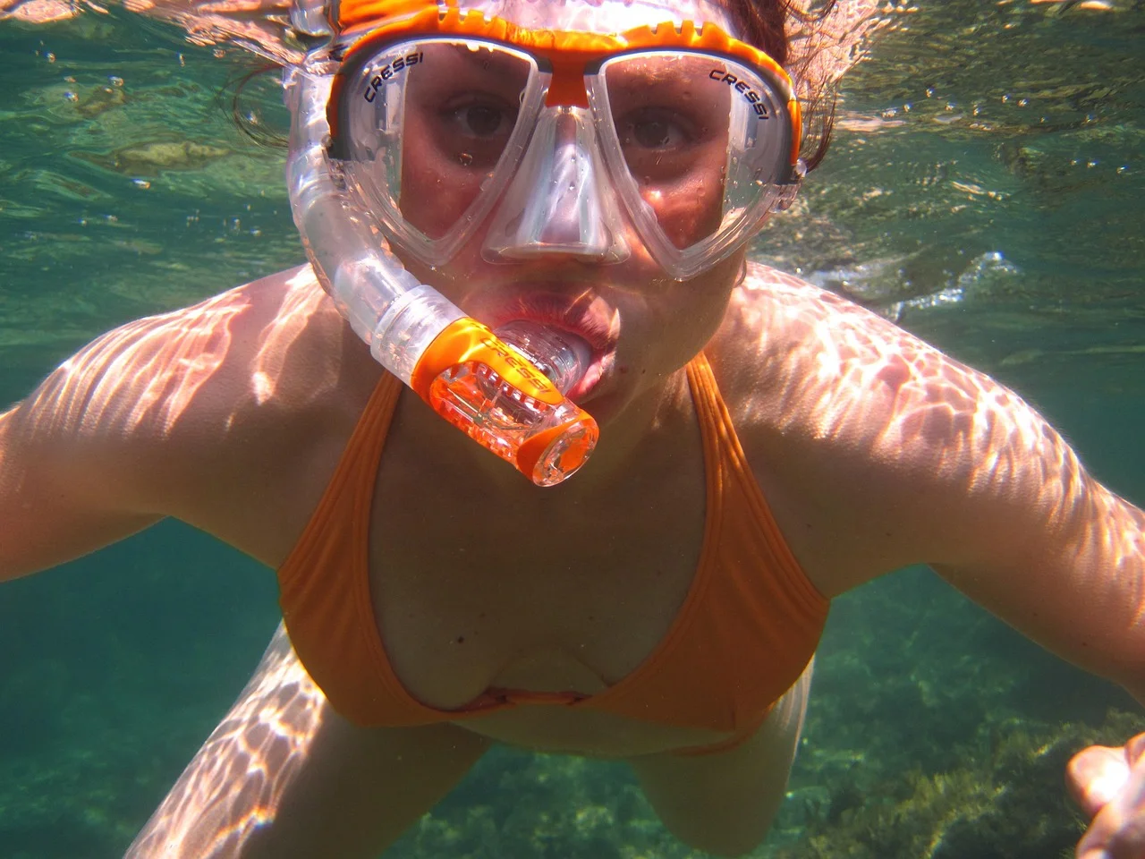 Snorkeling dans les eaux cristallines du sud