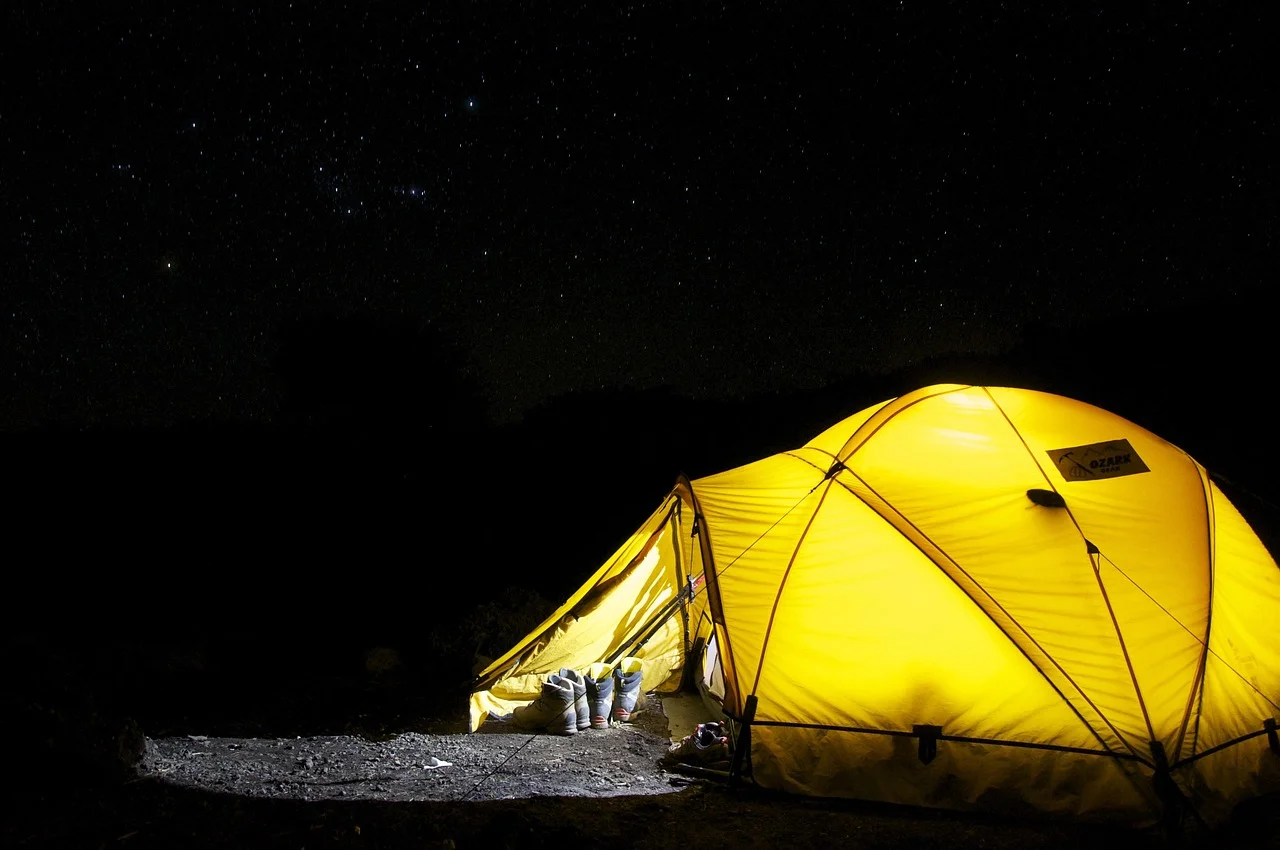 Bivouac sous allemannsretten dans les Lofoten